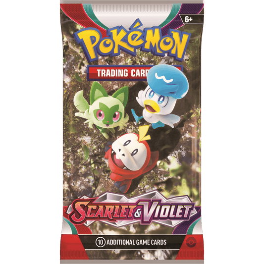 Pokémon Scarlet and Violet base set sleeved boosterpakke