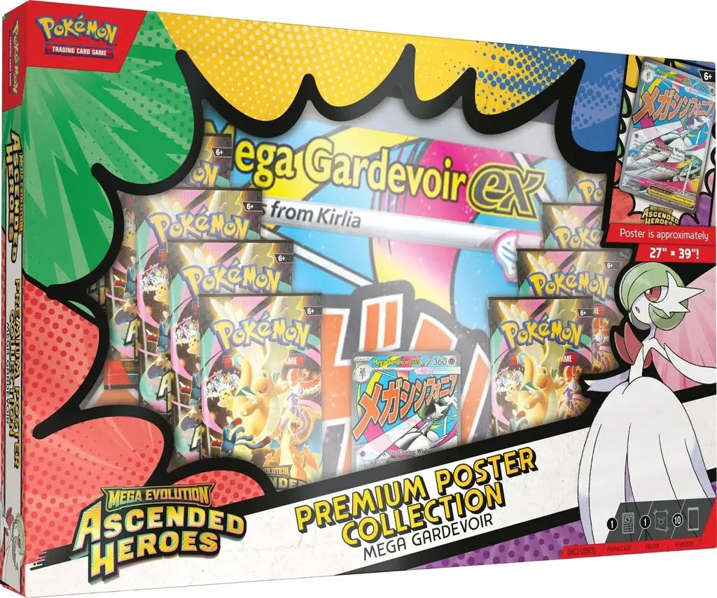 Pokemon Ascended Heroes Poster Coll #2
Premium Poster Coll - Mega Gardevoir ex Braspill AS
