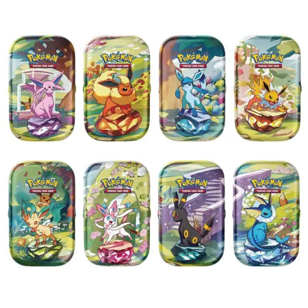 Pokemon Prismatic Evolutions Mini-Tin. Braspill AS
