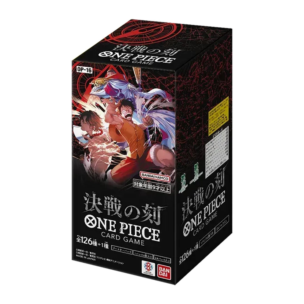 One Piece - OP-16 The Time of Battle Japansk Booster Box Braspill AS