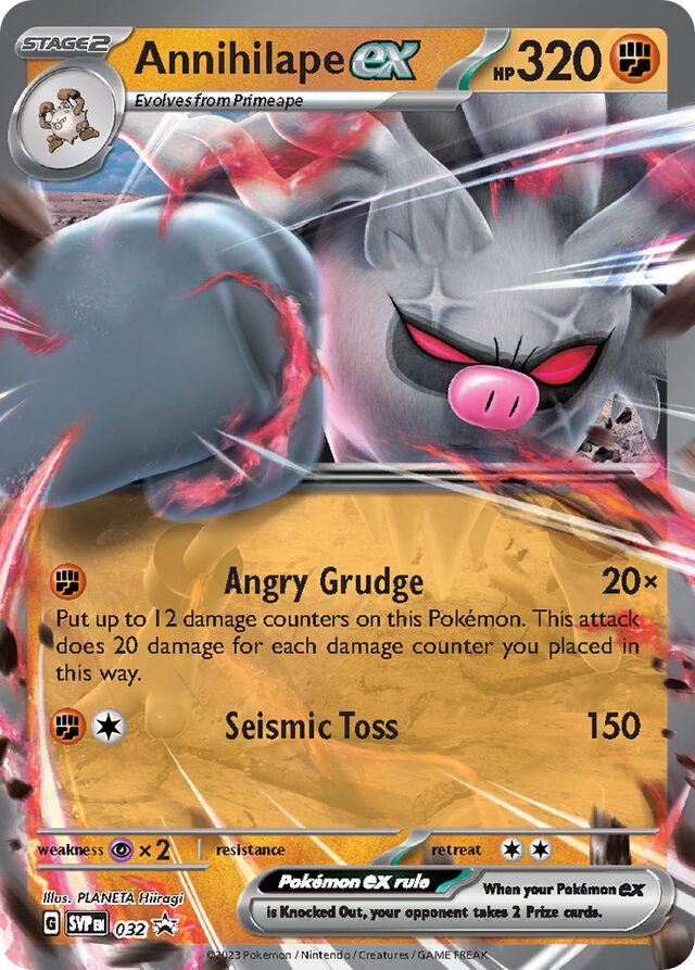 Pokemon TCG SV: Scarlet & Violet Promo Cards #032 Annihilape ex svp 032