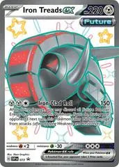 Iron Treads ex #073 Shiny Full Art Scarlet & Violet Promo Pokémon Card #073 Braspill AS