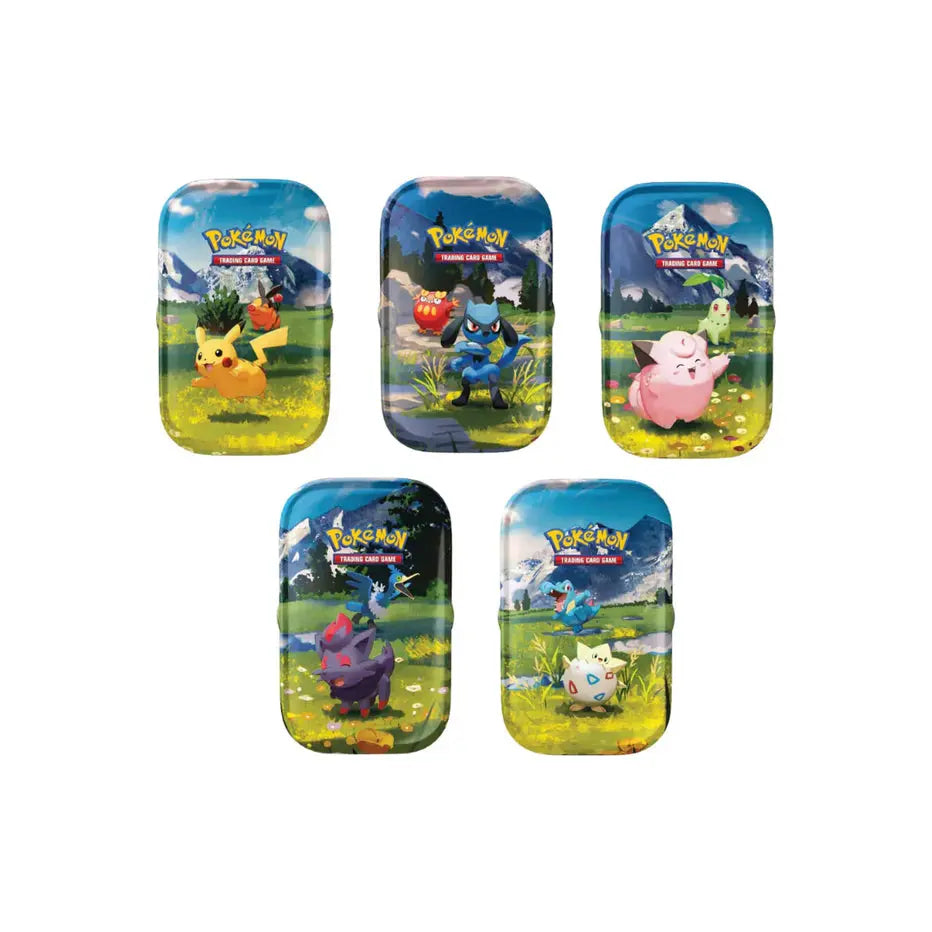 Kommer! Pokemon Ascended Heroes mini tin assortert 1 stk minitin. Sendes ut 1.07.2026 Braspill AS