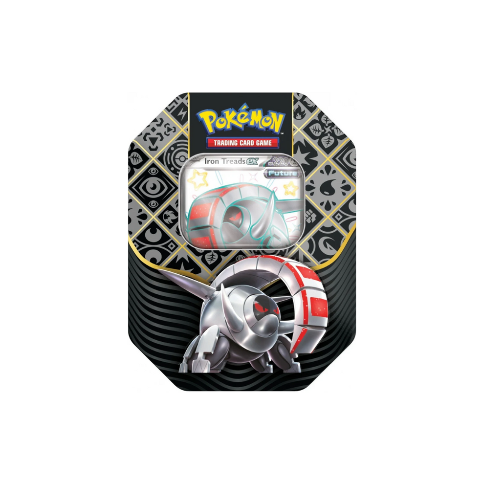 Pokemon Paldean Fates Tin Iron Threads