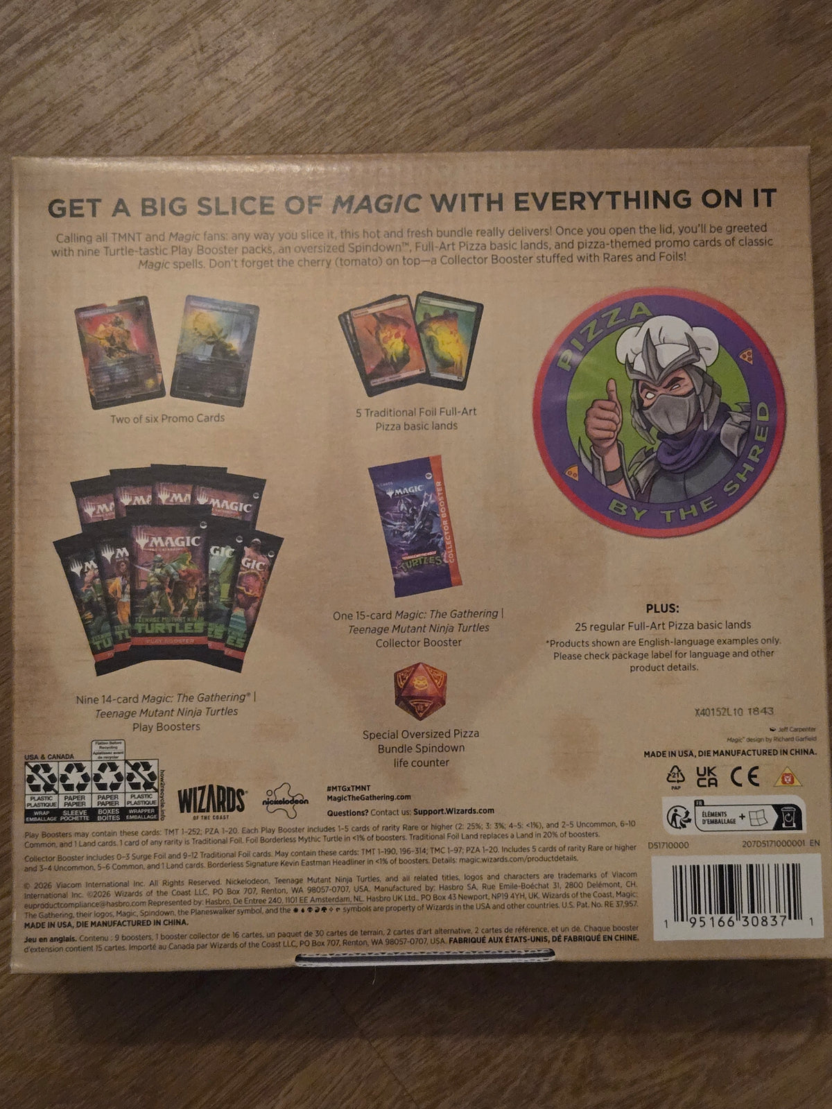 Magic The Gathering Teenage Mutant Ninja Turtles Special Pizza Bundle Braspill AS