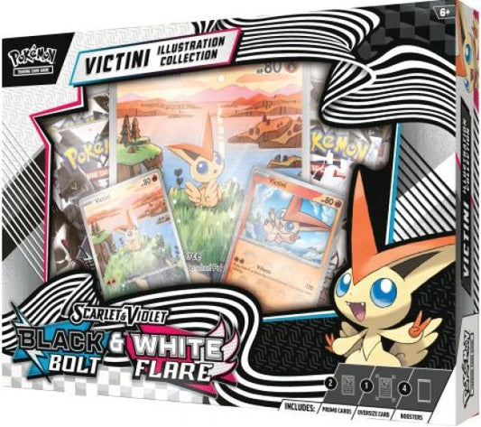 Pokemon SV10.5 Black Bolt White Flare Illustration - Scarlet & Violet