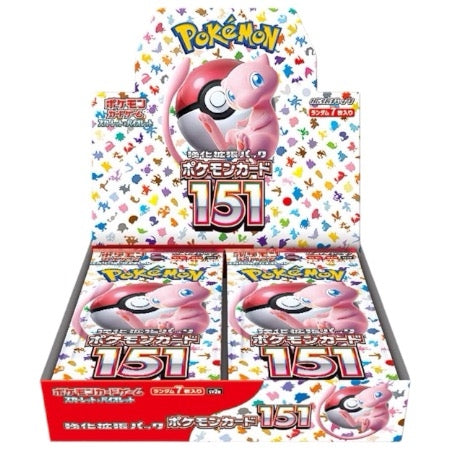 Pokemon 151 japansk boosterboks