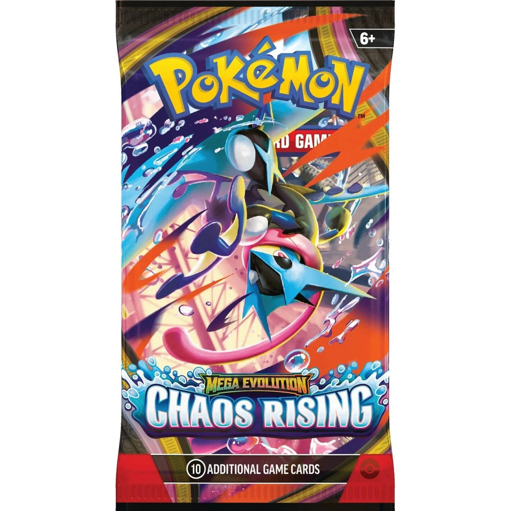 Kommer 22 Mai. Pokemon Chaos Rising boosterpakke (assortert)