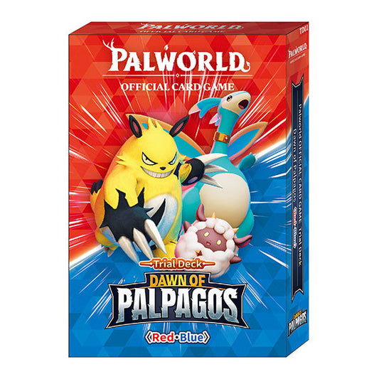 Palworld Dawn Of The Palpagos Red / Blue Trial Deck Braspill AS