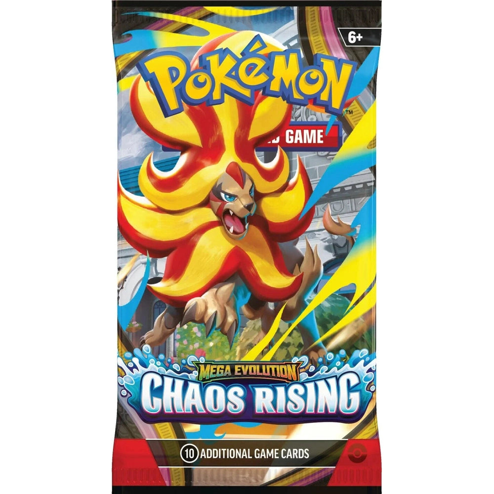 Kommer 22 Mai. Pokemon Chaos Rising boosterpakke (assortert)