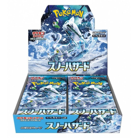 Pokemon Snow Hazard Japansk Boosterboks Braspill AS