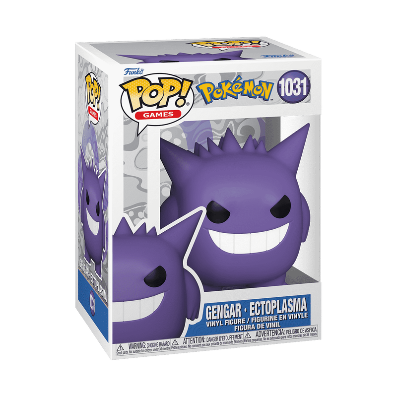 Funko POP Vinyl Pokemon Gengar 1031 Braspill AS
