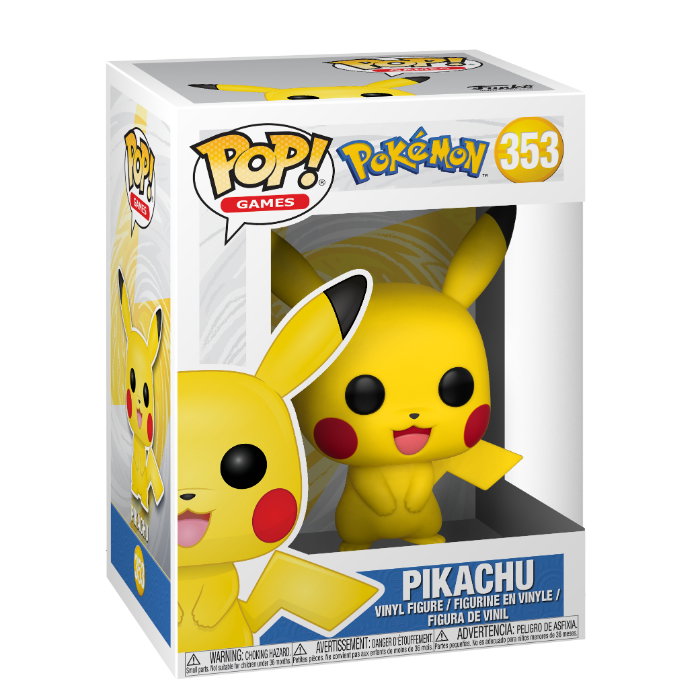 Funko POP Vinyl Pokemon S1 Pikachu 353 Braspill AS