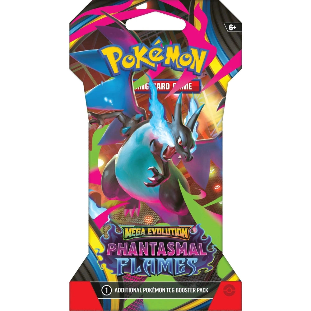 Pokemon sleeved Phantasmal Flames boosterpakke