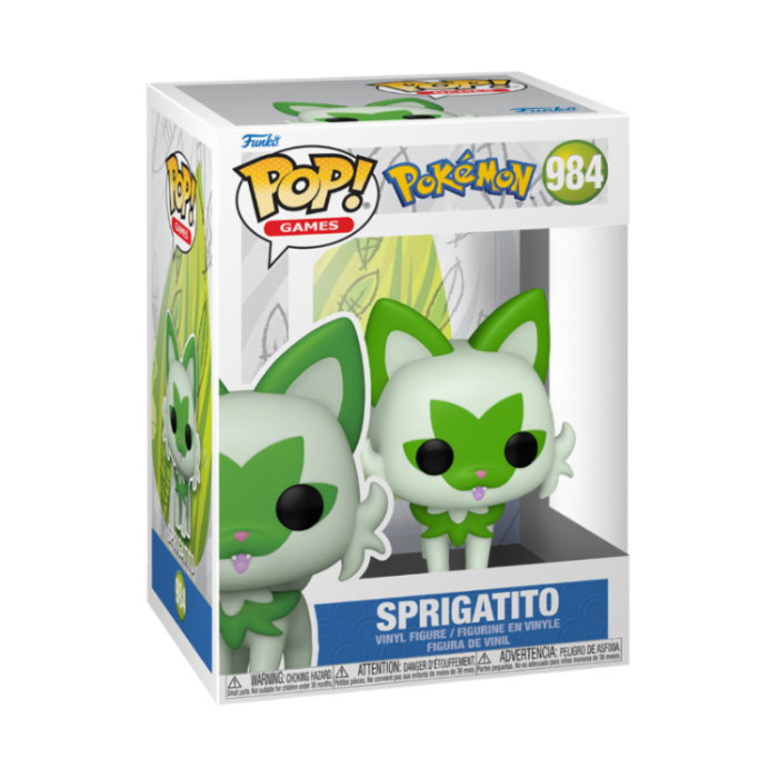 Funko POP Vinyl Pokemon Sprigatito 984 Braspill AS