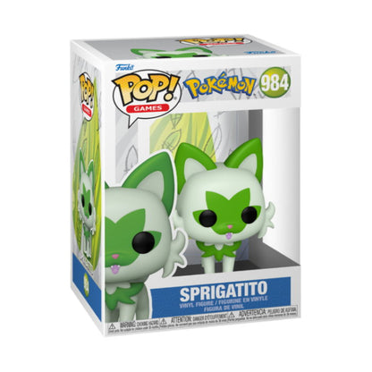 Funko POP Vinyl Pokemon Sprigatito 984 Braspill AS