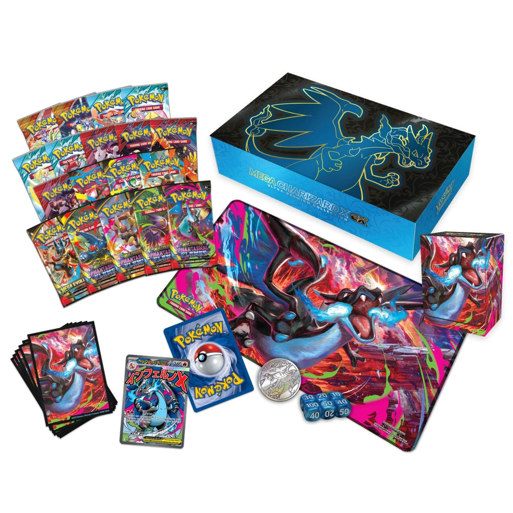 Pokemon Mega Charizard X ex Ultra Premium Collection