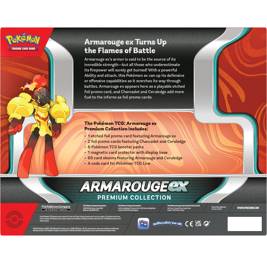 Pokemon TCG Armarouge ex Premium Collection