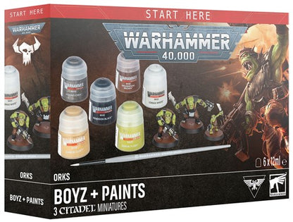 Warhammer 40K Orks + Paint Braspill AS