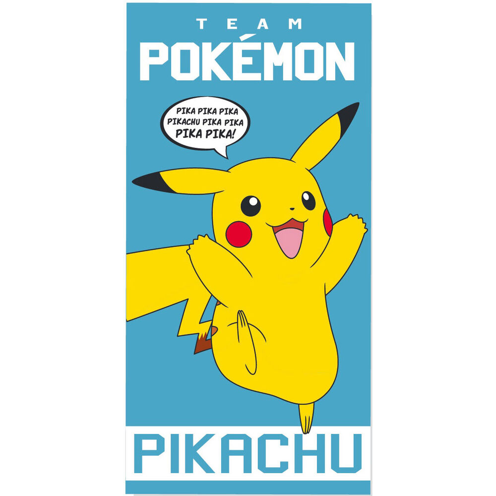 Pokémon Lisensiert Pikachu Badehåndkle 70x140