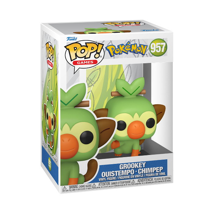 Funko POP Vinyl Pokemon Grookey 957 Braspill AS