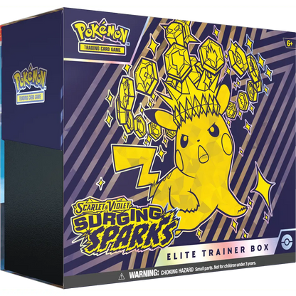 Pokemon Surging Sparks Elite Trainer Box Braspill AS