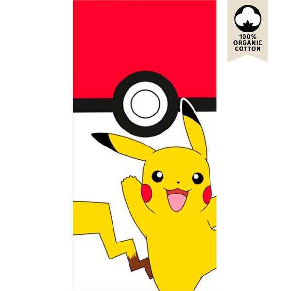 Pokemon Lisensiert Badehåndkle 70 x 140