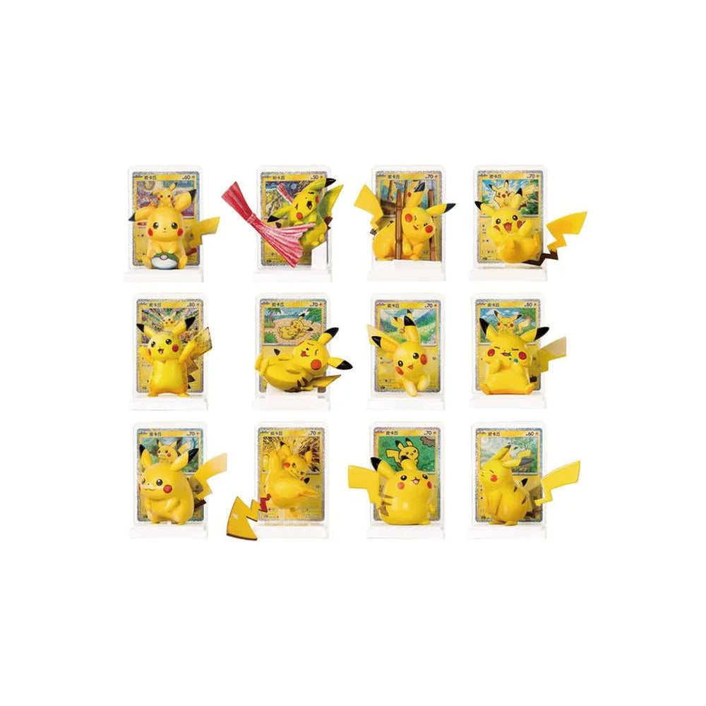 Pokemon Dream Painting 30th Celebration Pikachu Kinesisk Figur Blindboks Braspill AS