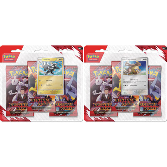 Pokémon TCG: Scarlet & Violet—Destined Rivals 3P Blister