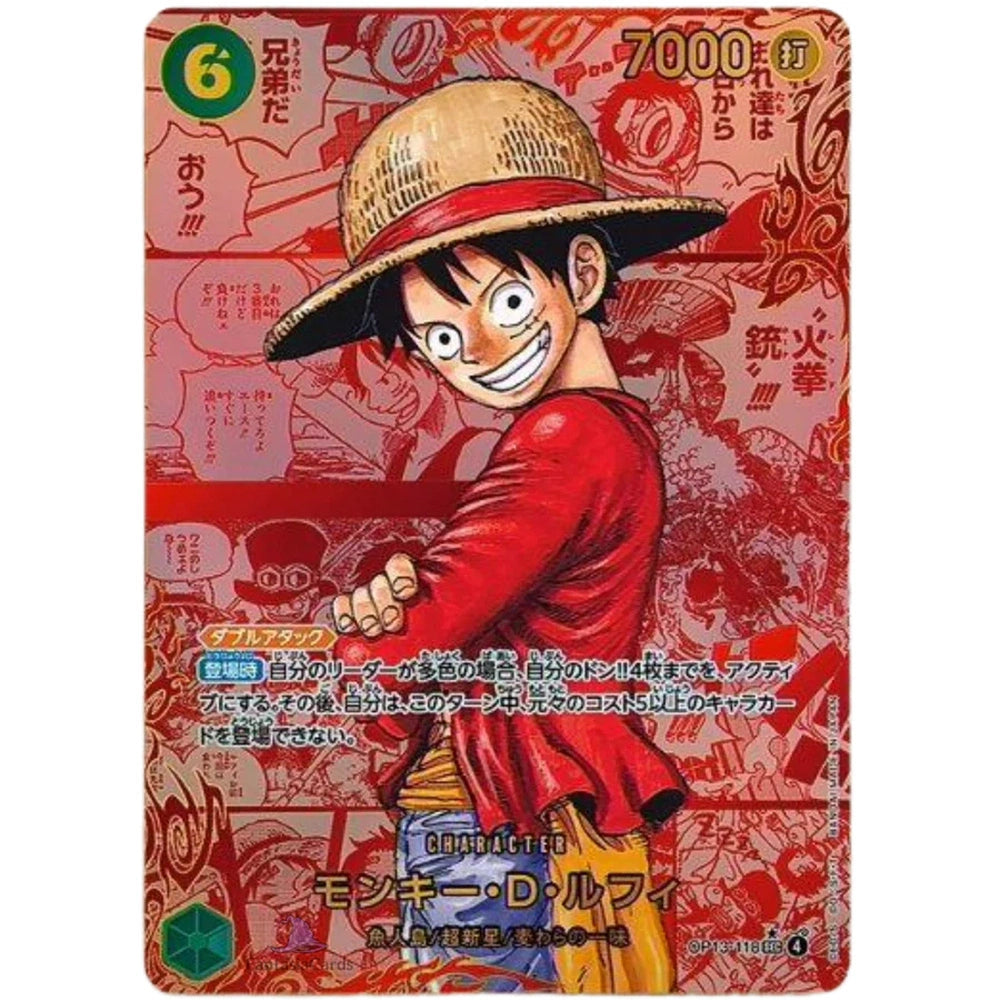 One Piece - OP-13 Carrying On His Will Japansk Booster Box Braspill AS