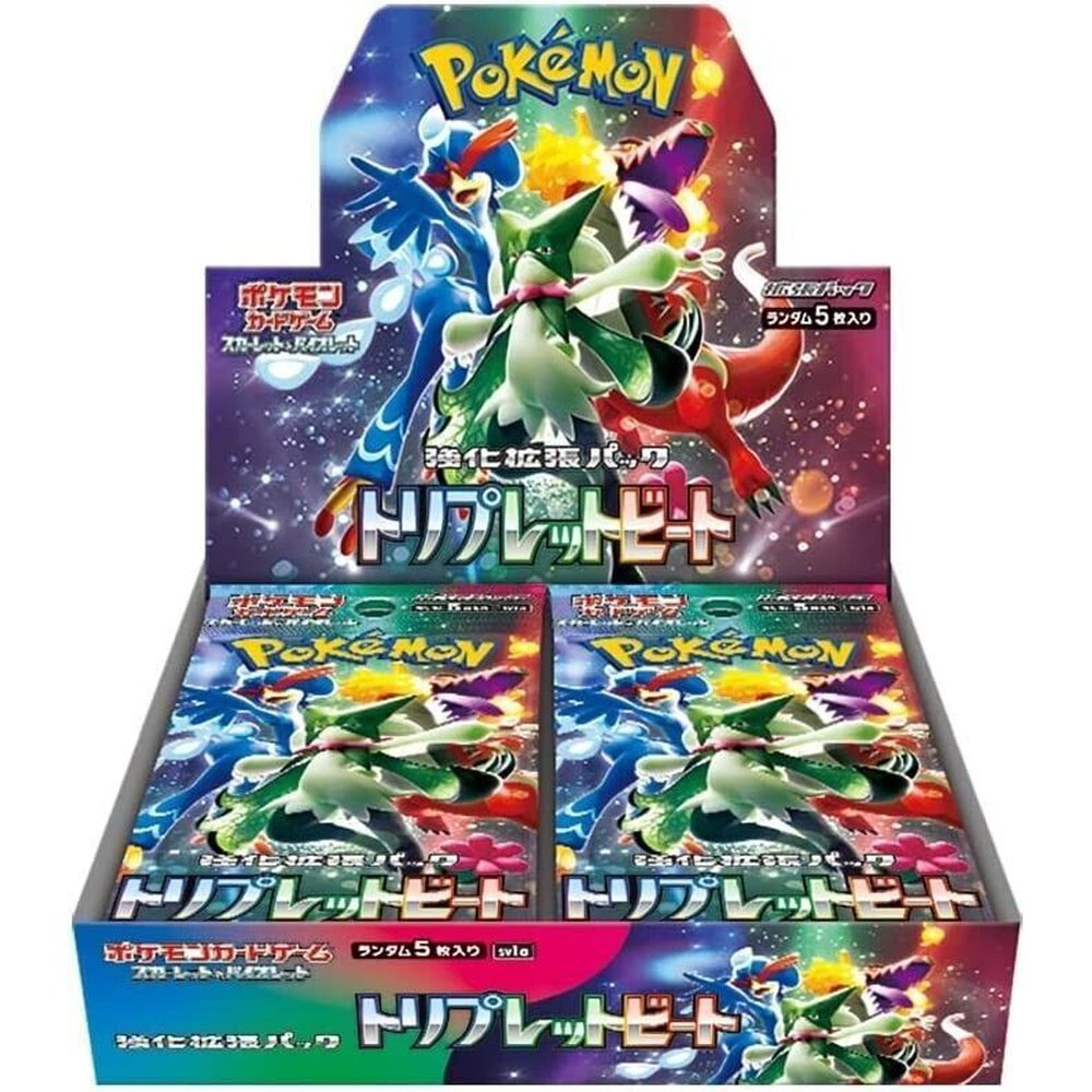 Pokemon Triplet Beat Japansk Booster Box Braspill AS
