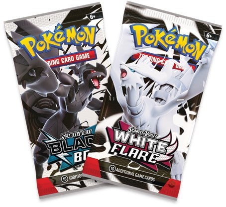 Pokemon SV10.5 Black Bolt White Flare Mini tin - Scarlet & Violet