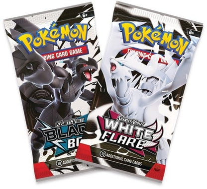Pokemon SV10.5 Black Bolt White Flare Mini tin - Scarlet & Violet