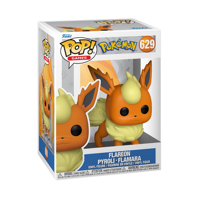 Funko POP Vinyl Pokemon Flareon Braspill AS