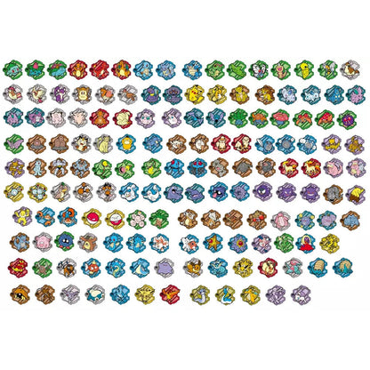 Pokemon Kinesisk 151 Puzzle Fridge Magnet Braspill AS