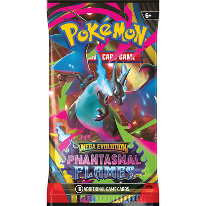 Pokemon Phantasmal Flames boosterpakke og minibinder