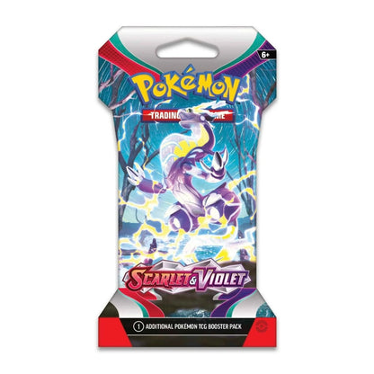 Pokémon Scarlet and Violet base set sleeved boosterpakke