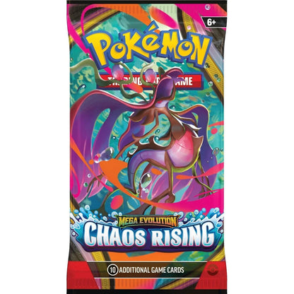 Kommer 22 Mai. Pokemon Chaos Rising boosterpakke (assortert)