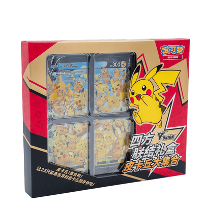 Pokemon Kinesisk Pikachu V-Union Special Collection Box