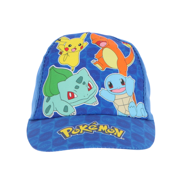 Pokémon "Starter Friends" Caps til Barn – Blå