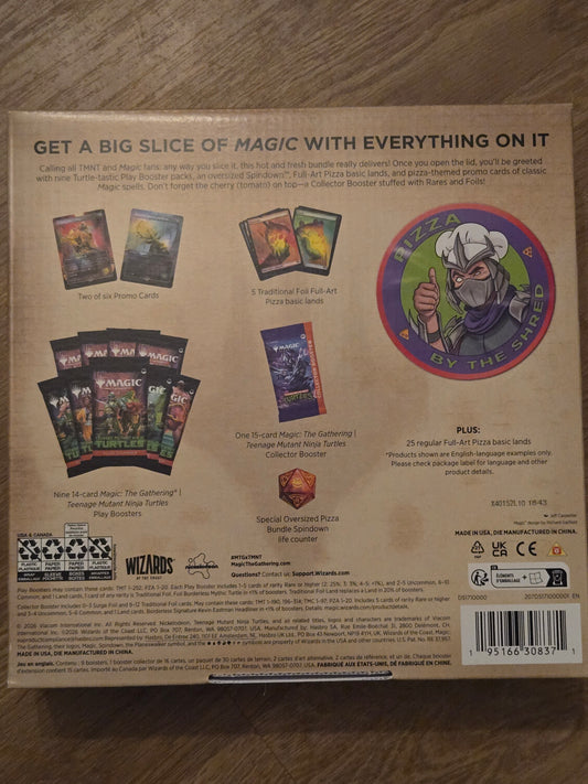 Magic The Gathering Teenage Mutant Ninja Turtles Special Pizza Bundle Braspill AS