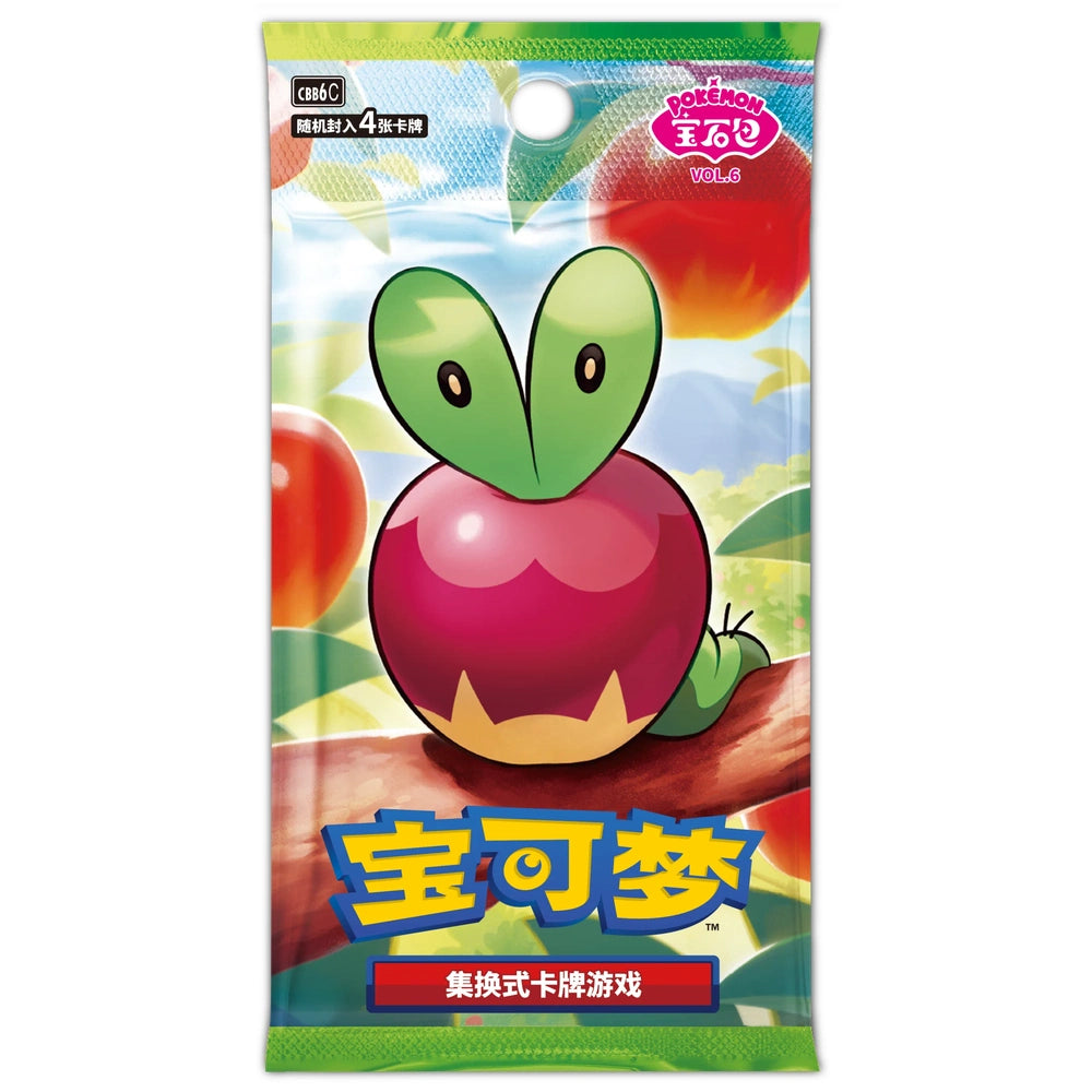 Pokemon Gem Packs Volume 6 Kinesisk Booster Box Braspill AS