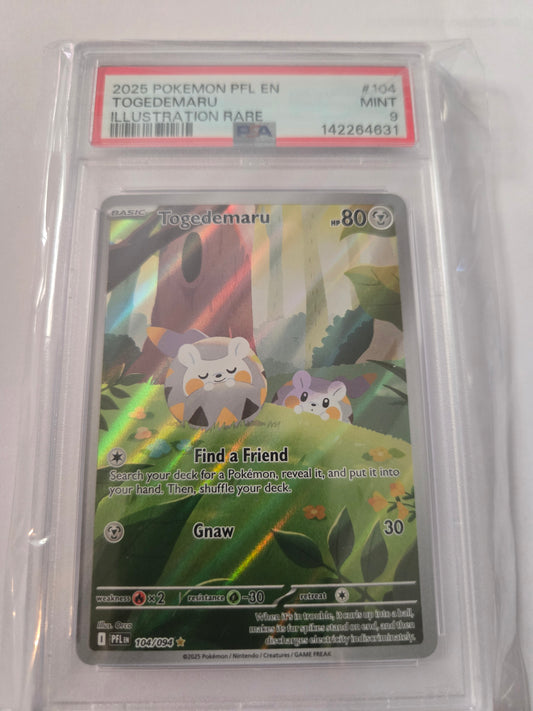 POKEMON PSA 9 Togedemaru 104