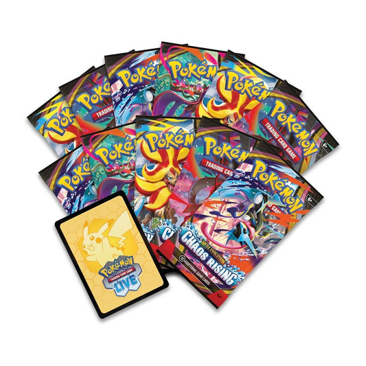 Pokemon Pokémoncenter Chaos Rising Elite Trainer Boks