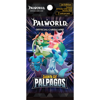 Palworld - Dawn of Palpagos 1st Edition Booster Pack Braspill AS